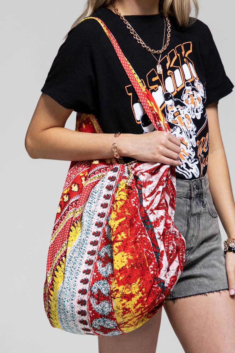 Boho & Ethnic Print Bag