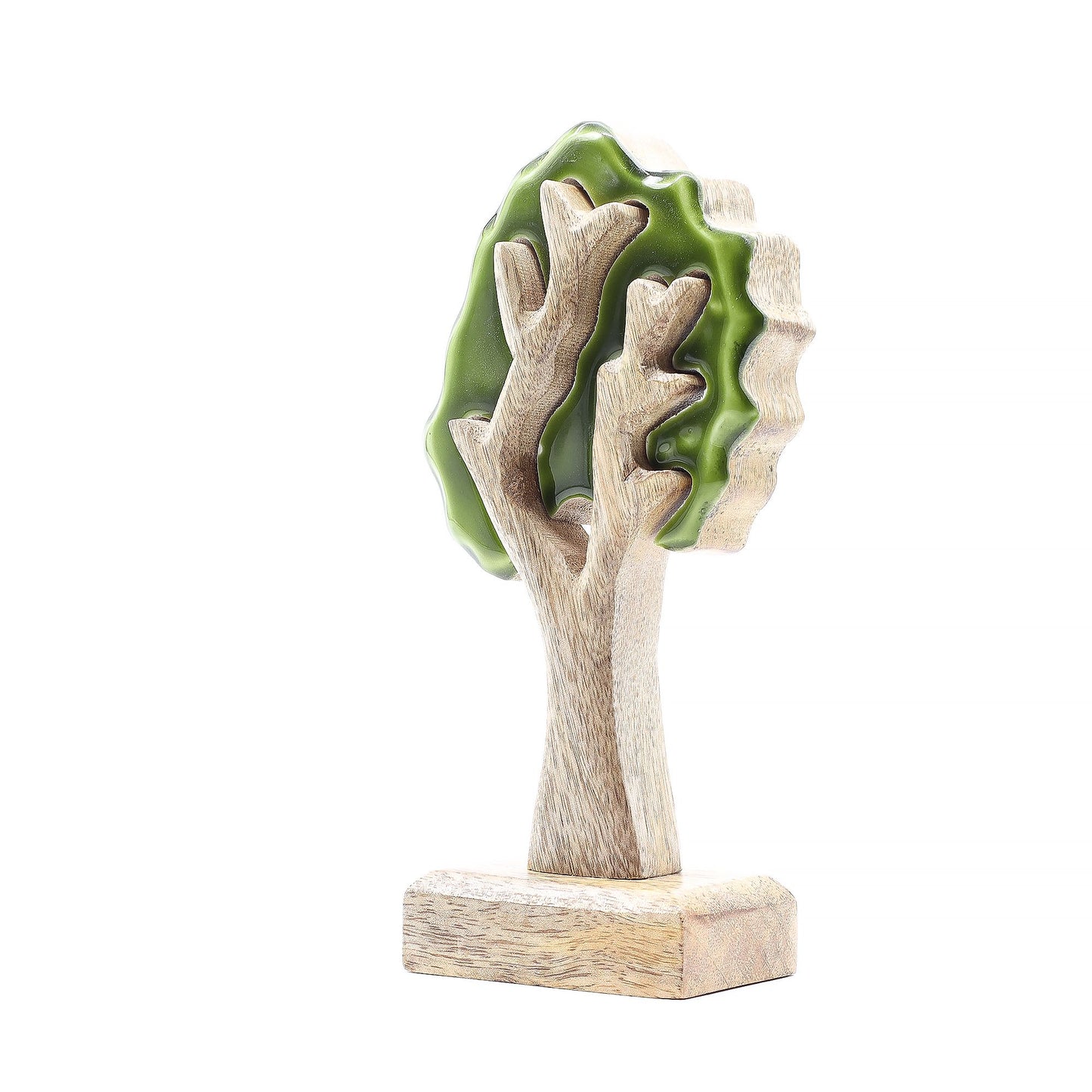 Lost in the Forrest -  Single Tree 3D Wooden Decoration - 20x10cm