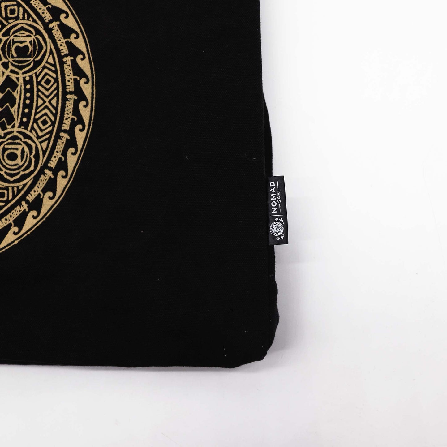 Oversized Tote Bag Chocolate Stonewash 14oz - Freedom Chakra