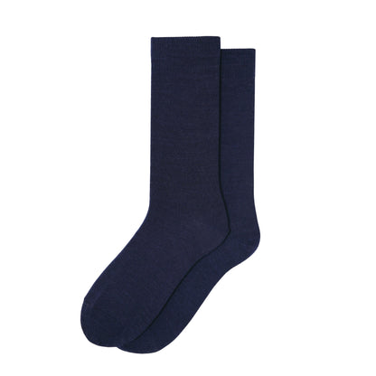 Duchy Everyday Merino Socks - 6 Pair Bundle Black & Navy