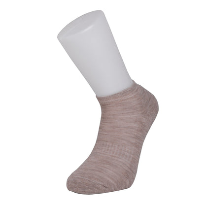 Ashville Pro Merino Ladies Trainer Sock - Cushioned Sole - 3 Mixed Pair Bundle