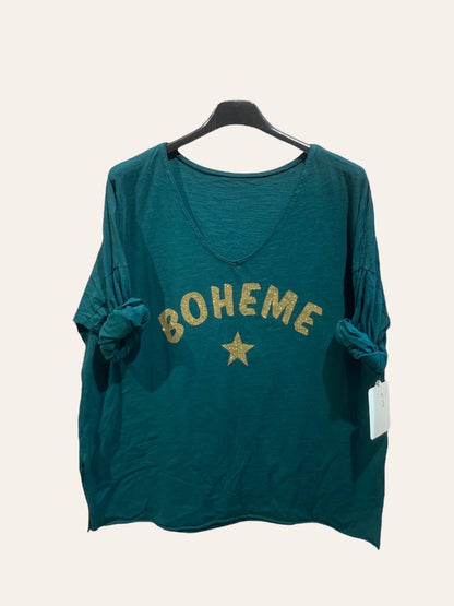 “Boheme” and Étoile cotton top