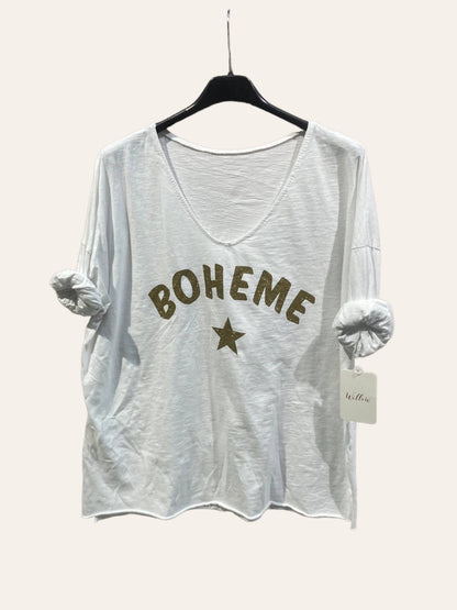 “Boheme” and Étoile cotton top