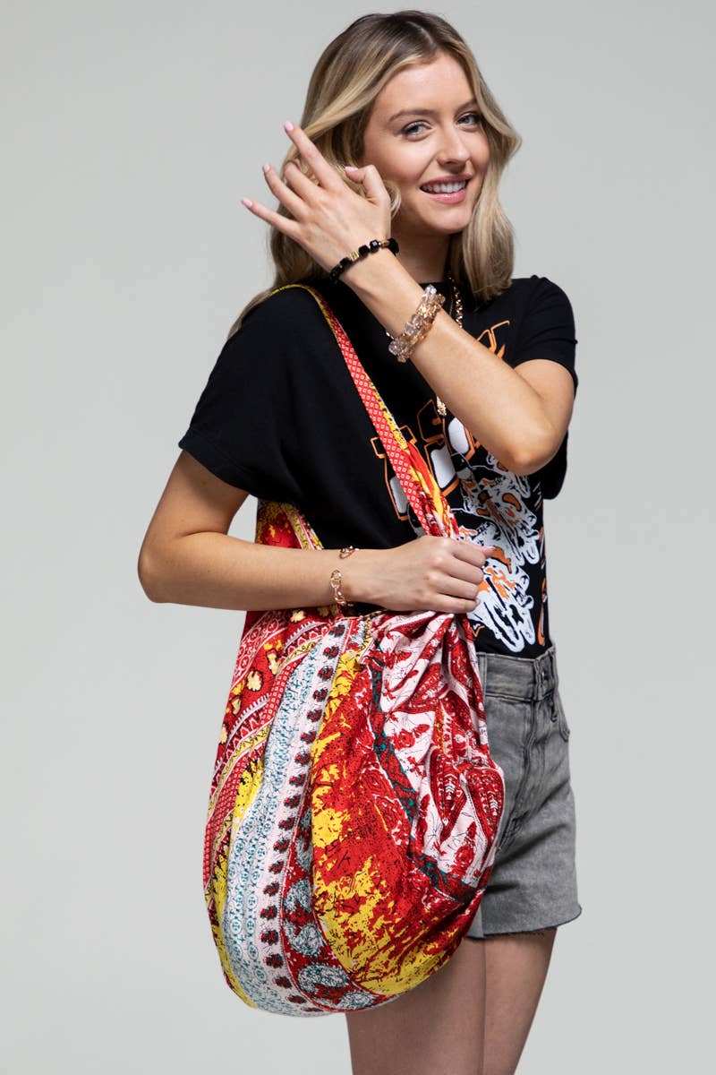Boho & Ethnic Print Bag