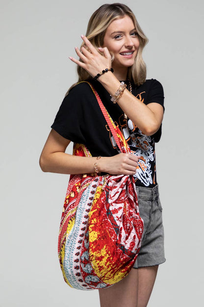 Boho & Ethnic Print Bag