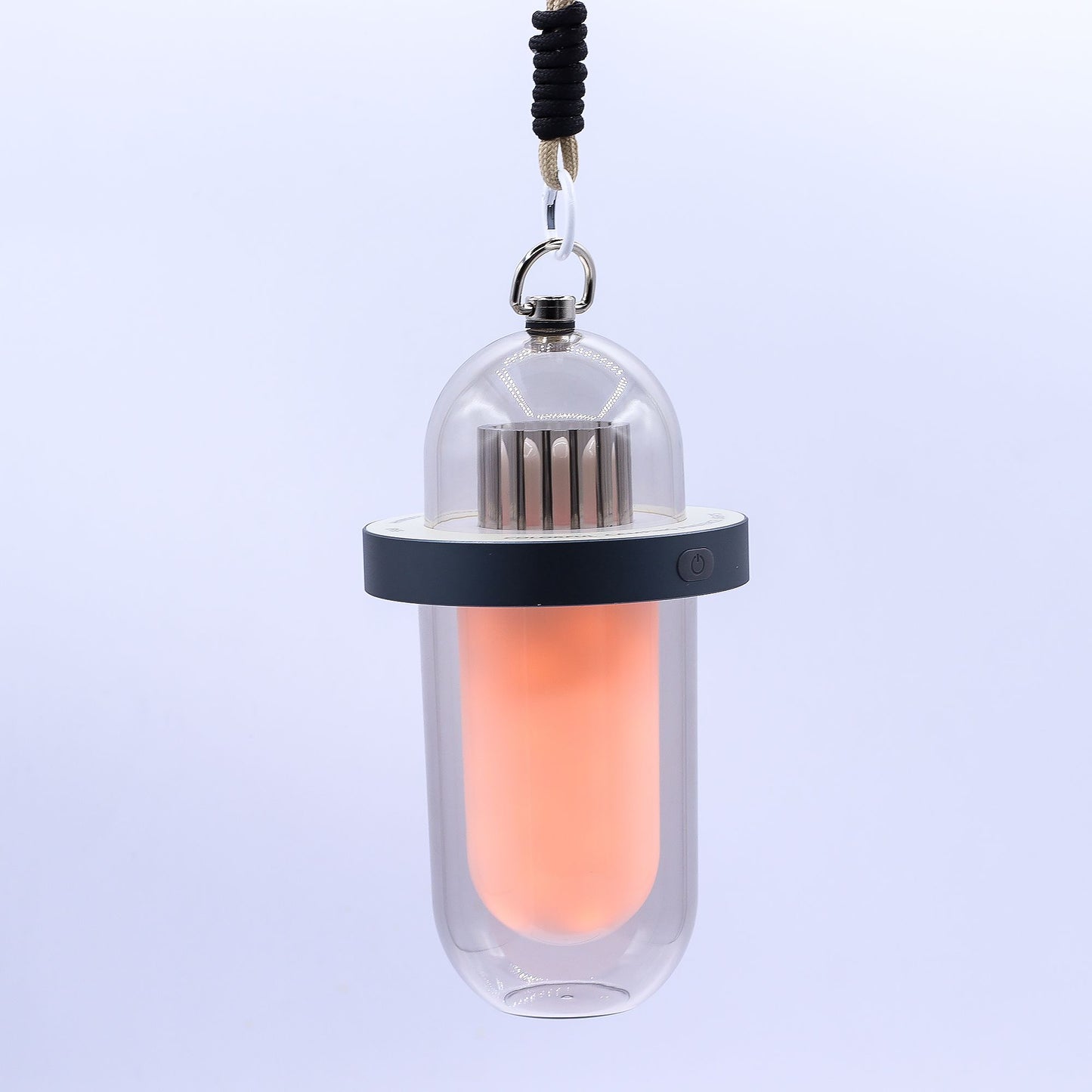 Outdoor Flame Effect Lamp - White USB - C Chargable - Multi Colour